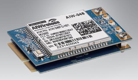 Advantech-AIW-346FQ-N01 Modem Modules Modem Module 50Mbps/150Mbps Data 3.3V/5V