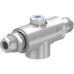 Conn Type N Adapter 0Hz to 2500MHz 50Ohm ST F/F Gold