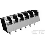 TE Connectivity-3PCV-06-006 Bloques terminales del conector Conn Barrier Strip 6 POS 6.35mm Solder ST Thru-Hole 10A/Contact Package