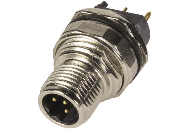 HARTING Technology Group-21033411530 Connector Circular PCB receptacle male back B-cod 5-pole