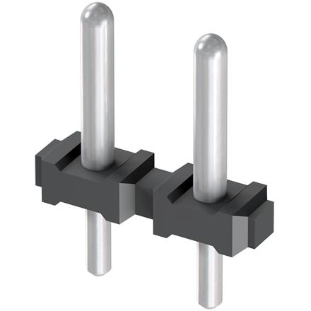 HARTING-14120216050000 Steckverbinderleisten und Leiterplattenbuchsen Conn Unshrouded Header HDR 2 POS 5mm Solder ST Thru-Hole T/R