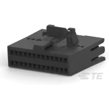 TE Connectivity-2-487937-6 Carcaza de cables discretos de conector Conn Housing RCP 26 POS 1.27mm Crimp ST Cable Mount Black Package