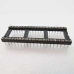 ADAM TECH-ICM-640-1-GT Steckverbinder, Buchsen Conn DIP Socket SKT 40 POS 2.54mm Solder ST Thru-Hole Tube