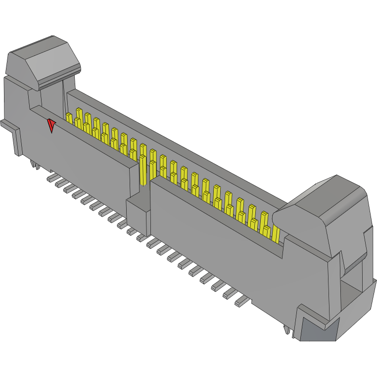 Samtec-EHF-120-01-FM-D-SM-LC Connector Headers and PCB Receptacles Conn Ejector Header HDR 40 POS 1.27mm Solder ST Top Entry SMD Tube