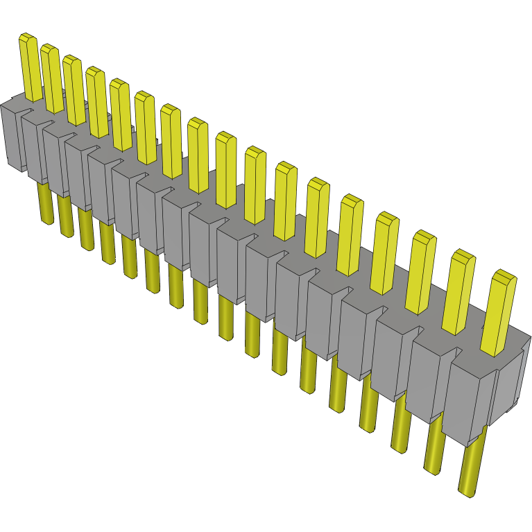 Samtec Hdr HTMS-117-02-T-S by Samtec | Connector Headers and PCB Receptacles ...