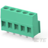 TE Connectivity-282841-5 连接器接线板 Conn Eurostyle Block M 5 POS 5.08mm Solder ST Thru-Hole 17.5A/Contact