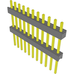 Conn Board Stacker HDR 11 POS 2.54mm Solder ST Top Entry Thru-Hole Bulk