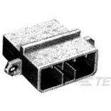 TE Connectivity-171828-1 Einzeladersteckverbinder, Gehäuse Conn Housing RCP 17 POS 5mm Crimp ST Panel Mount Natural
