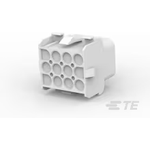 Conn Housing RCP 12 POS 6.35mm Crimp ST Panel Mount Natural Package