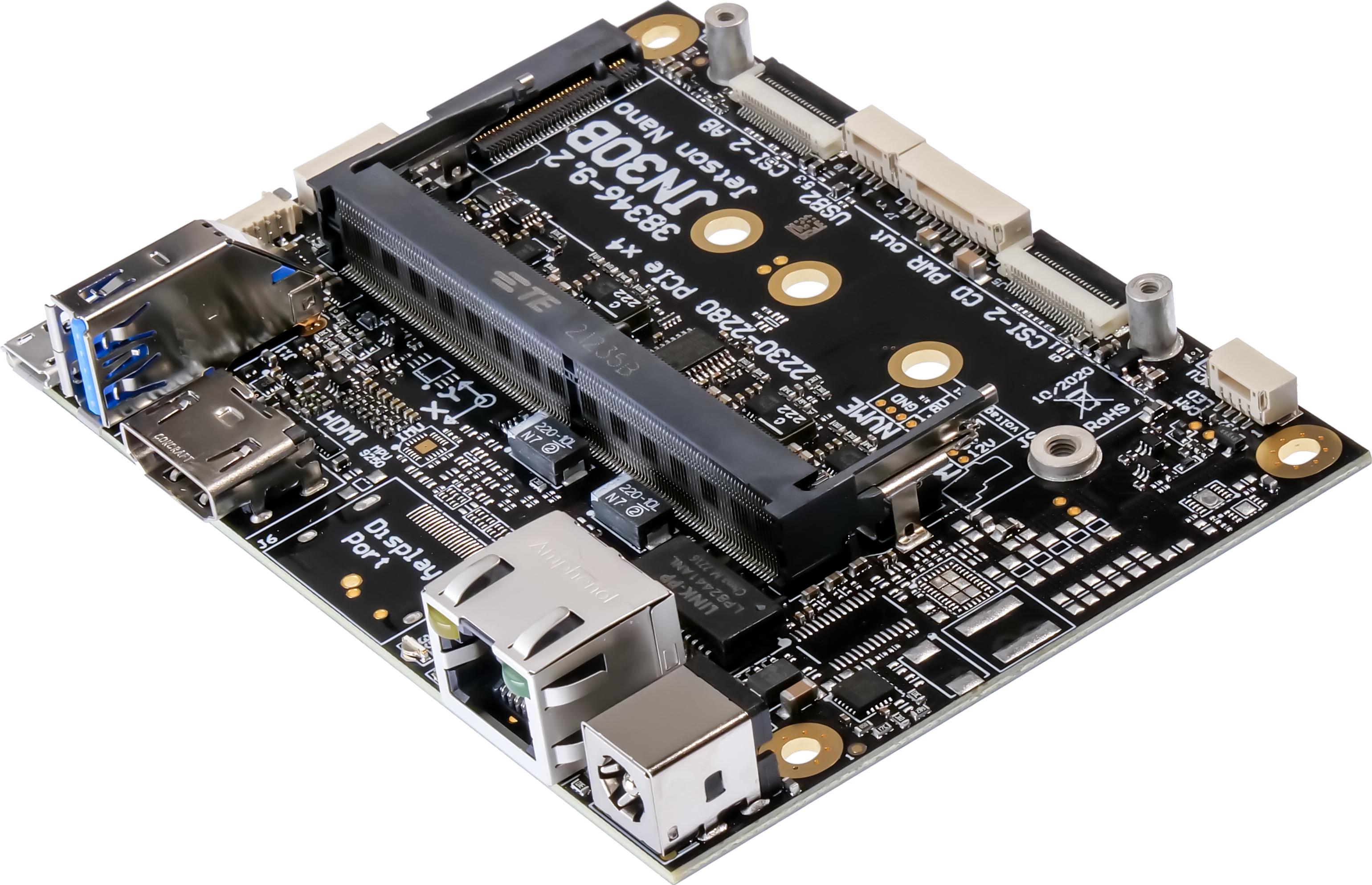 Auvidea GmbH-70791 Carrier Cards and Carrier Boards JN30B-LC carrier board for Jetson Nano