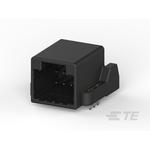 Conn Shrouded Header HDR 8 POS 2.2mm Solder RA Side Entry SMD/Thru-Hole Reel