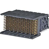 Molex-0764101607 Steckverbinder, Mutterplatine Conn Backplane HDR 144 POS 1.9mm Press Fit RA Thru-Hole Impact™ Tray