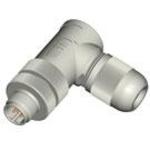 Conn M12 Circular PIN 4 POS Screw RA Cable Mount 4 Terminal 1 Port Bag