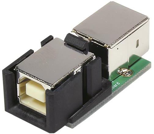 HARTING-09455411906 Connector USB HPP V4 USB 2.0 PCB, 2x USB B-B angled