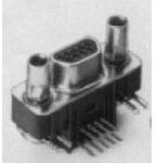 ITT Corporation-MDSM-9PE-Z12-VR25 Steckverbinder, D-Sub Conn Micro-D PIN 9 POS 0.64mm Solder RA Thru-Hole 9 Terminal 1 Port Tube