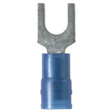 Panduit-PNF14-6F-C Steckverbinderanschlüsse Fork Terminal 14-16AWG Copper Blue 19.49mm Tin Bottle