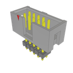 Conn Elevated Shrouded Header HDR 10 POS 2.54mm Solder ST Thru-Hole Bulk