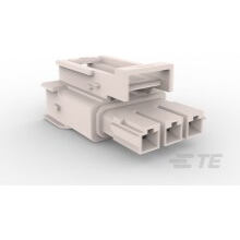TE Connectivity-1-2378159-3 分立接线罩连接器 Conn Housing PL 3 POS 5mm Crimp ST Cable Mount Natural Carton