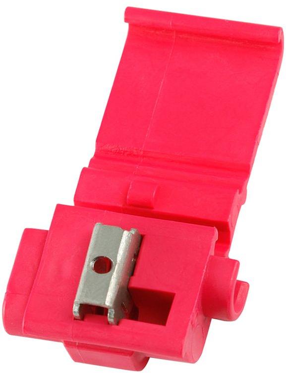 Panduit-EQSP18D-Q Steckverbinderanschlüsse Quick Connect Tab 16-22AWG Brass Red M 33mm Tin Bag