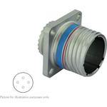 SOURIAU-8D013M04PN-LC Steckverbinder, rund Conn Circular PIN 4 POS Crimp ST Flange Mount 4 Terminal 1 Port