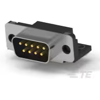 TE Connectivity-5747250-2 Conector D-subminiatura Conn D-Sub PIN 9 POS 1.37mm Solder RA Thru-Hole 9 Terminal 1 Port Tray