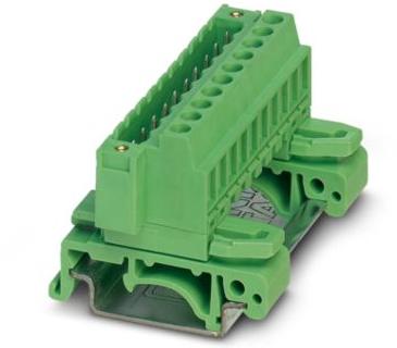 PHOENIX CONTACT-1788062 Steckverbinder, Klemmenblöcke Conn DIN Rail M 16 POS 5.08mm Screw T DIN Rail 12A Cardboard