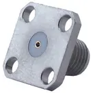 HUBER+SUHNER-23_SMA-50-0-167/199_NE Raccordement FR Conn SMA 0Hz to 18GHz 50Ohm ST Flange Mount F Gold Over Nickel Single