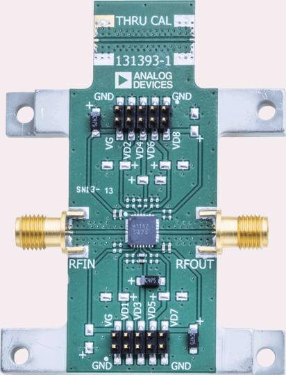 Analog Devices-EV1HMC1132LP5D Kit e schede di sviluppo RF/Wireless HMC1132 RF Amplifier Evaluation Board