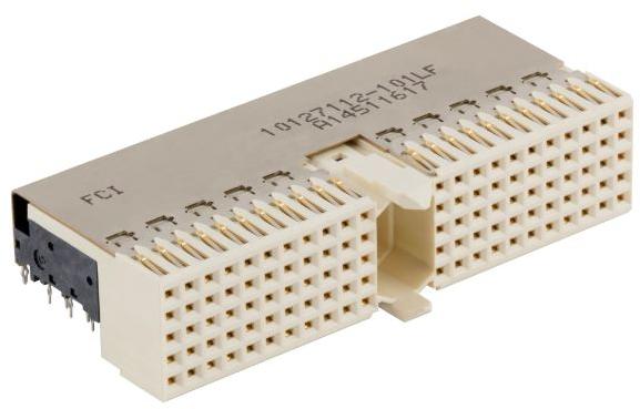 5 Items HM2S30PE5101N9LF,Conn Hard Metric F 55 POS 2mm Press Fit ST Thru-Hole Tray