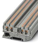 PHOENIX CONTACT-PT 4-QUATTRO Connector Terminal Blocks Conn Feed-Through Modular Terminal Block F 4 POS Push-In Spring T DIN Rail 32A