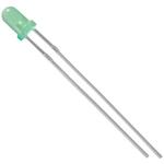 NTE Electronics-NTE3141 LED LED Uni-Color Green 570nm 2-Pin T-1