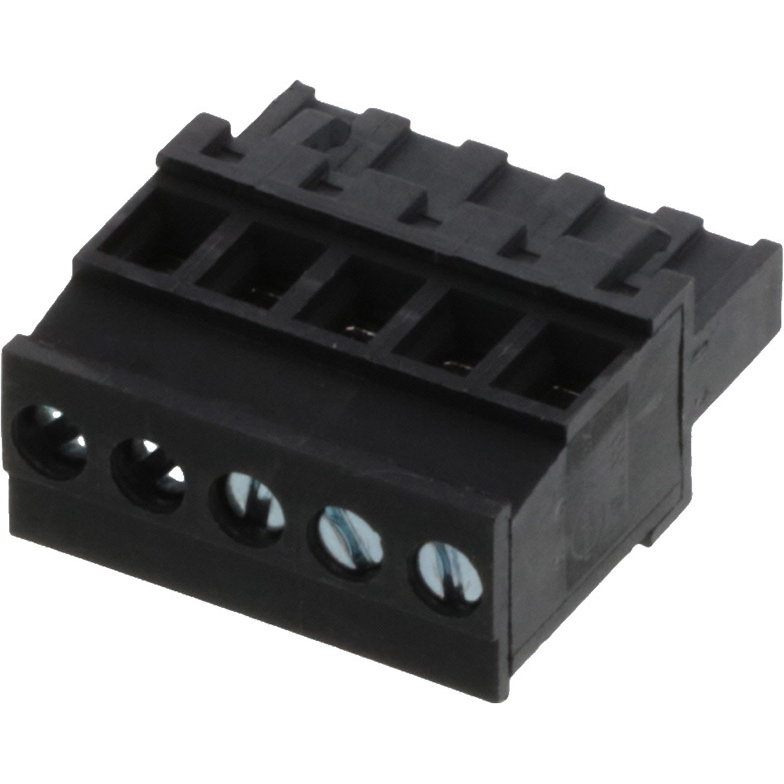 Molex-39533-3005 Bloques terminales del conector Conn Eurostyle Block F 5 POS 5.08mm Screw ST Cable Mount 18A/Contact Eurostyle™