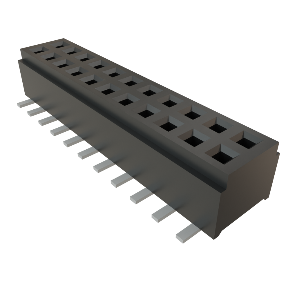 Samtec-CLM-111-02-L-D Piastre connettori e prese PCB Conn Micro Socket Strip SKT 22 POS 1mm Solder ST SMD Tube