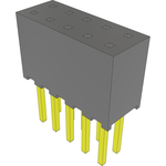 Conn Socket Strip SKT 10 POS 2mm Solder ST Top Entry Thru-Hole Tube