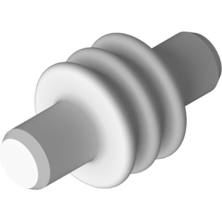 Delphi-15305170 连接器配件 Connector Accessories Seal Straight White