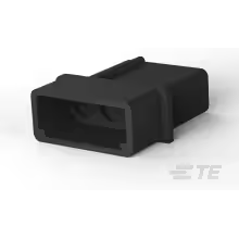 TE Connectivity-1-480305-9 Gaine de câblage de raccordement discret Conn Housing RCP 3 POS 5.08mm Crimp ST Cable Mount Black Package