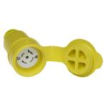 Conn Power RCP 4Power/1Ground POS ST Cable Mount 5 Terminal 1 Port Watertite®