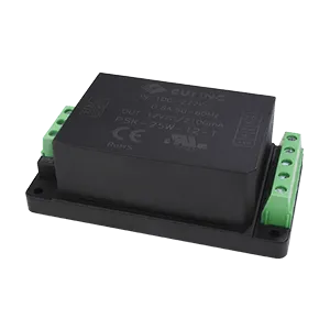 CUI Inc-PSK-25W-15-T Alimentazione da CA a CC AC/DC Power Supply Single-OUT 15V 1.6A 24W 8-Pin Tray