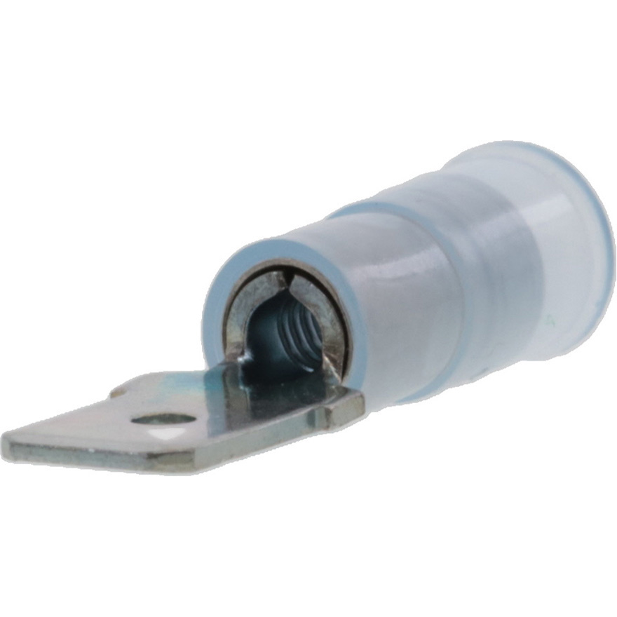 Molex-0190250007 Steckverbinderanschlüsse Quick Disconnect Terminal 14-16AWG Copper Blue M 23.34mm Zinc Chromate Avikrimp™ Bag