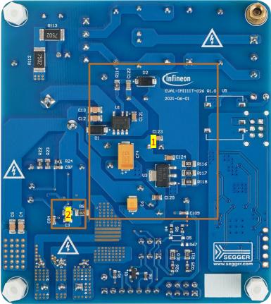 Infineon Technologies AG-EVALIMI111T026TOBO1 Power Management Development Boards and Kits IMI111T-026H Motion Motor Control Evaluation Board
