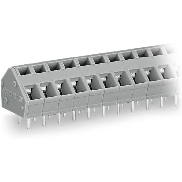 WAGO-236-402/000-009/999-950 Blocs de raccordement de terminaux Conn Terminal Block 2 POS 5mm Solder ST Thru-Hole 16A Box