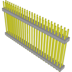 Conn Board Stacker HDR 50 POS 2mm Solder ST Thru-Hole Bulk