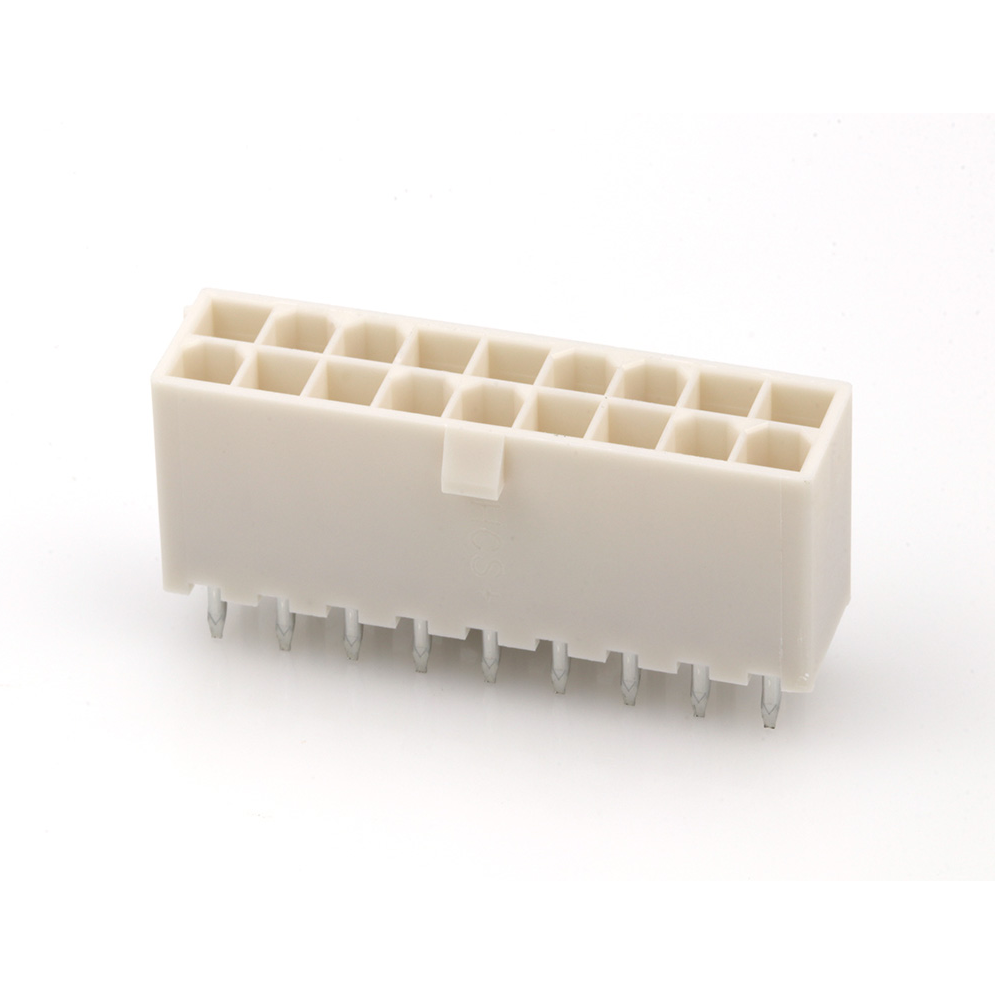 Molex-0460151802 Connector Headers and PCB Receptacles Conn Wire to Board HDR 18 POS 4.2mm Solder ST Top Entry Thru-Hole Tray