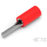 TE Connectivity-165143 Steckverbinderanschlüsse Wire Pin 16-22AWG Copper Red M 20.5mm Tin Box