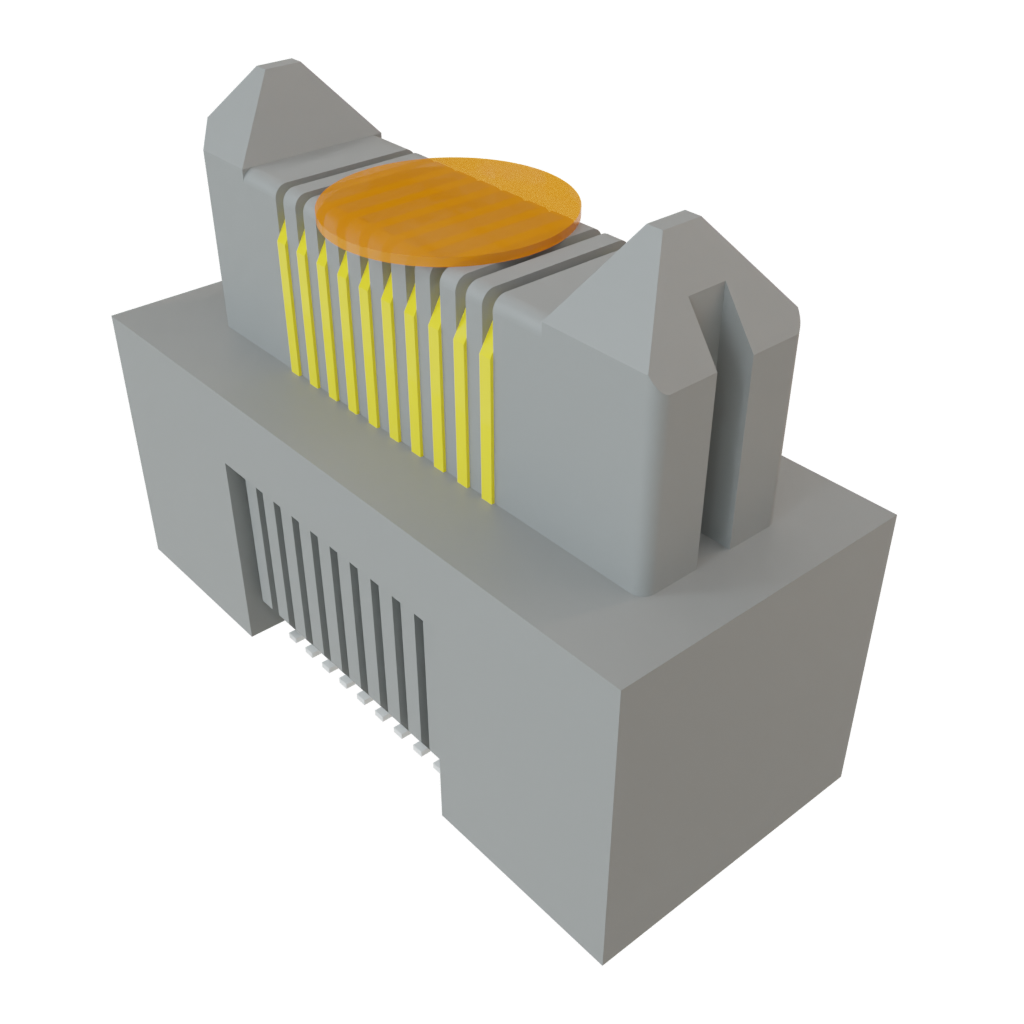 Samtec-ERM5-010-05.0-L-DV-K-FR Piastre connettori e prese PCB Conn High Speed Edge Rate Terminal Strip HDR 20 POS 0.5mm Solder ST Top Entry SMD T/R
