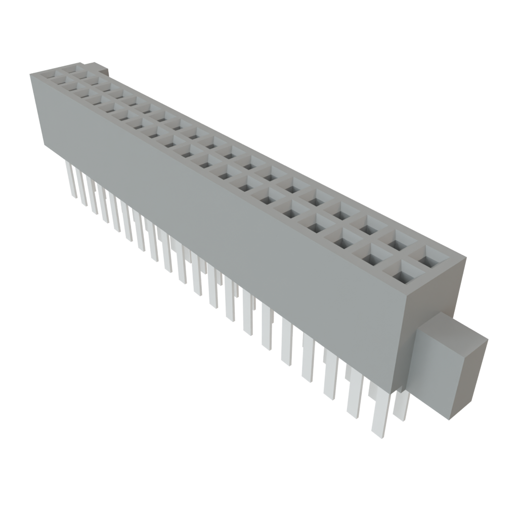 Samtec-SFC-120-T1-F-D Connector Headers and PCB Receptacles Conn Socket Strip SKT 40 POS 1.27mm Solder ST Top Entry Thru-Hole Tube