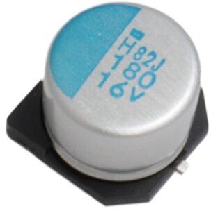 United Chemi Con-APXH100ARA560MF60G Aluminium-Polymer-Kondensator Cap Aluminum Polymer 56uF 10VDC 20%( 6.3 X 5.7mm) SMD 0.045 Ohm 2.25A 1000h 125°C T/R