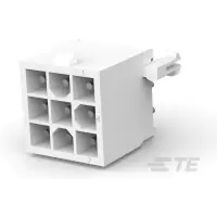 TE Connectivity-770876-1 Cabezales del conector y receptáculos PCB Conn Shrouded Header (4 Sides) HDR 9Power POS 4.14mm Solder ST Thru-Hole Bag