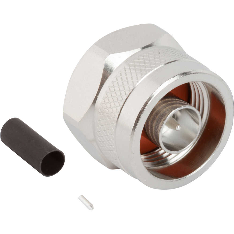 Amphenol RF-082-6686 Raccordement FR Conn Type N 0Hz to 18GHz 50Ohm ST Cable Mount PL Silver Single