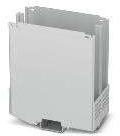 PHOENIX CONTACT-1076998 null DIN Rail Housing, Lower Housing Part With Metal Foot Catch, Level 1 With Vents, Width 50.1 mm, Height 100 mm, Depth 108.35 mm